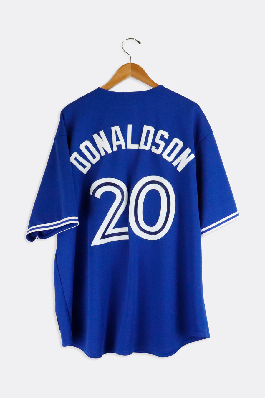 Vintage Blue Jays Donaldson 20 Embroidered Jersey Sz 2XL