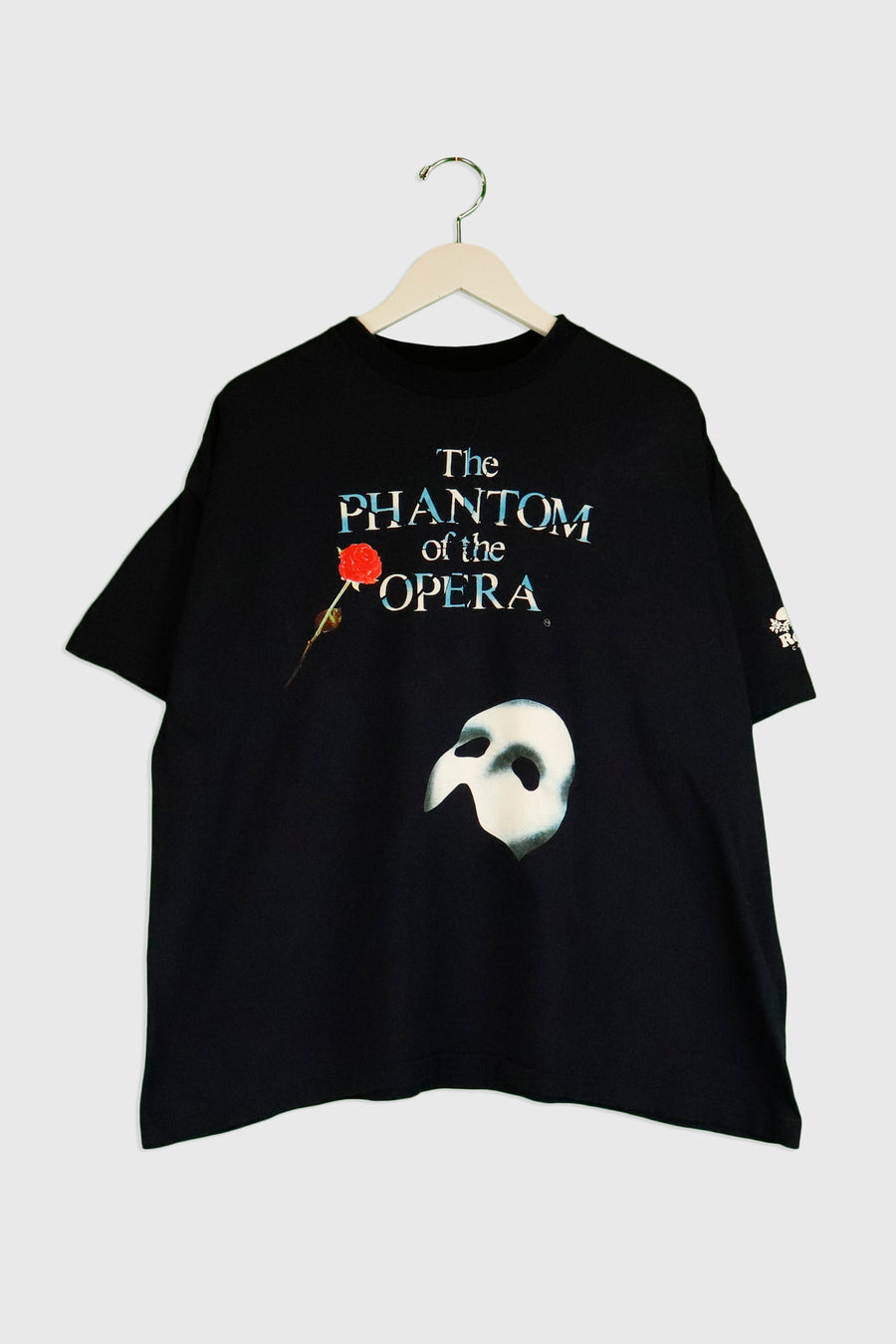 Vintage The Phantom Of The Opera Vinyl Logo T Shirt Sz XL