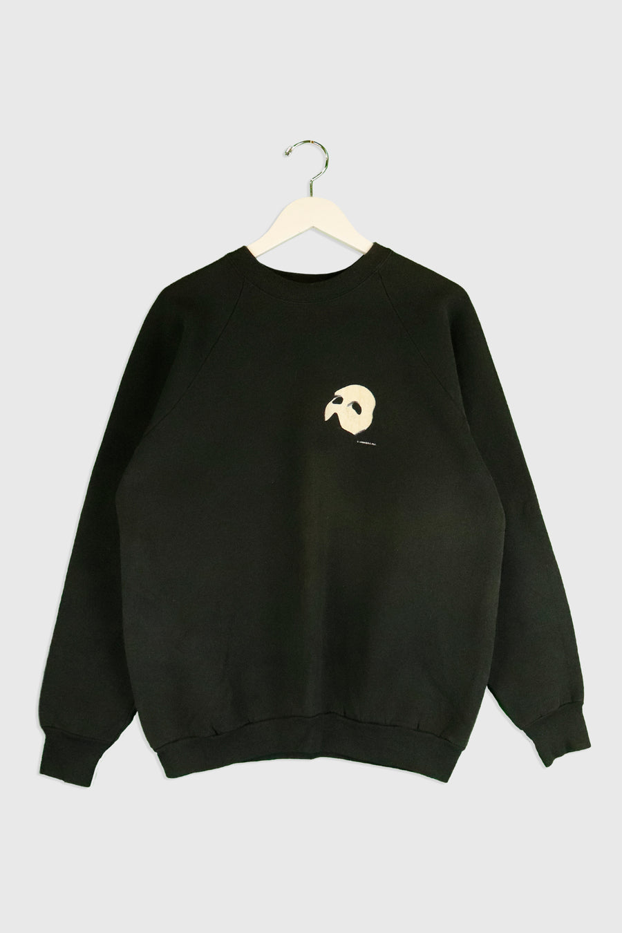Vintage 1986 Phantom Of The Opera Vinyl Simple Logo Graphic Sweatshirt Sz XL