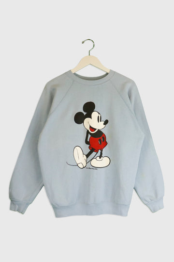 Vintage Disney Mickey Mouse Vintage Style Graphic Sweatshirt Sz L