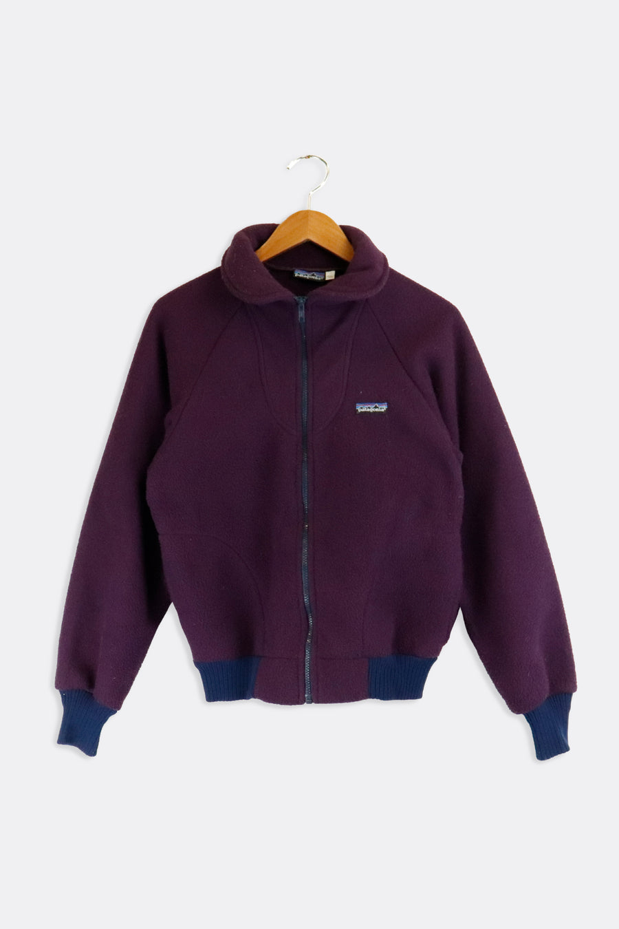Vintage Patagonia Zip Up With Pockets Fleece Sweatshirt