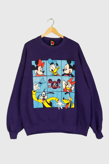 Vintage Disney Mickey And Friends Unlimited Sweatshirt  Sz XL
