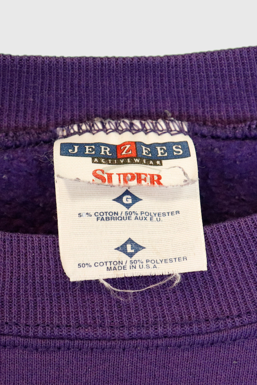 Vintage Lynx In Snow Graphic Sweatshirt Sz L