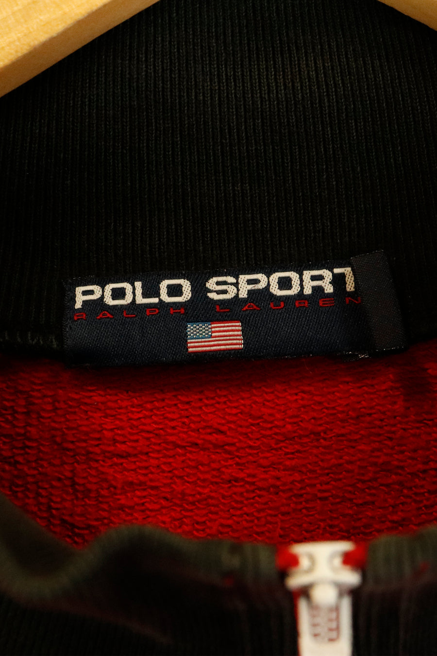 Vintage Raulph Lauren Polo Sport Quarter Zip Sz XL