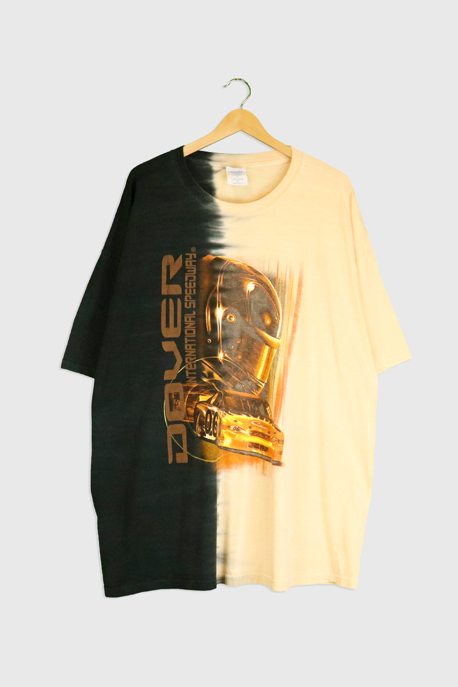 Vintage Dover International Speedway Vinyl  T Shirt Sz 2XL