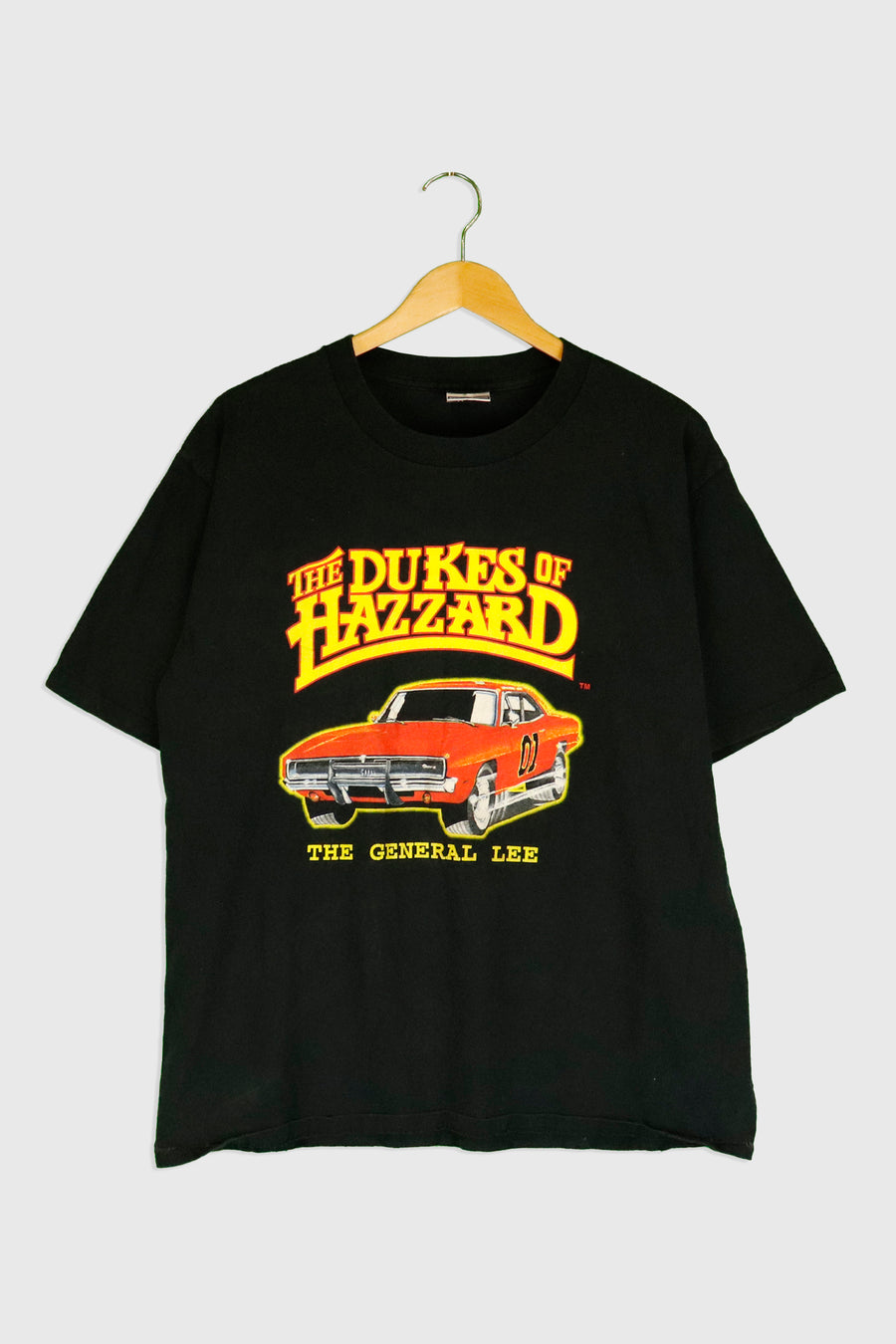Vintage The Dukes Of Hazard General Lee Graphic T Shirt Sz L