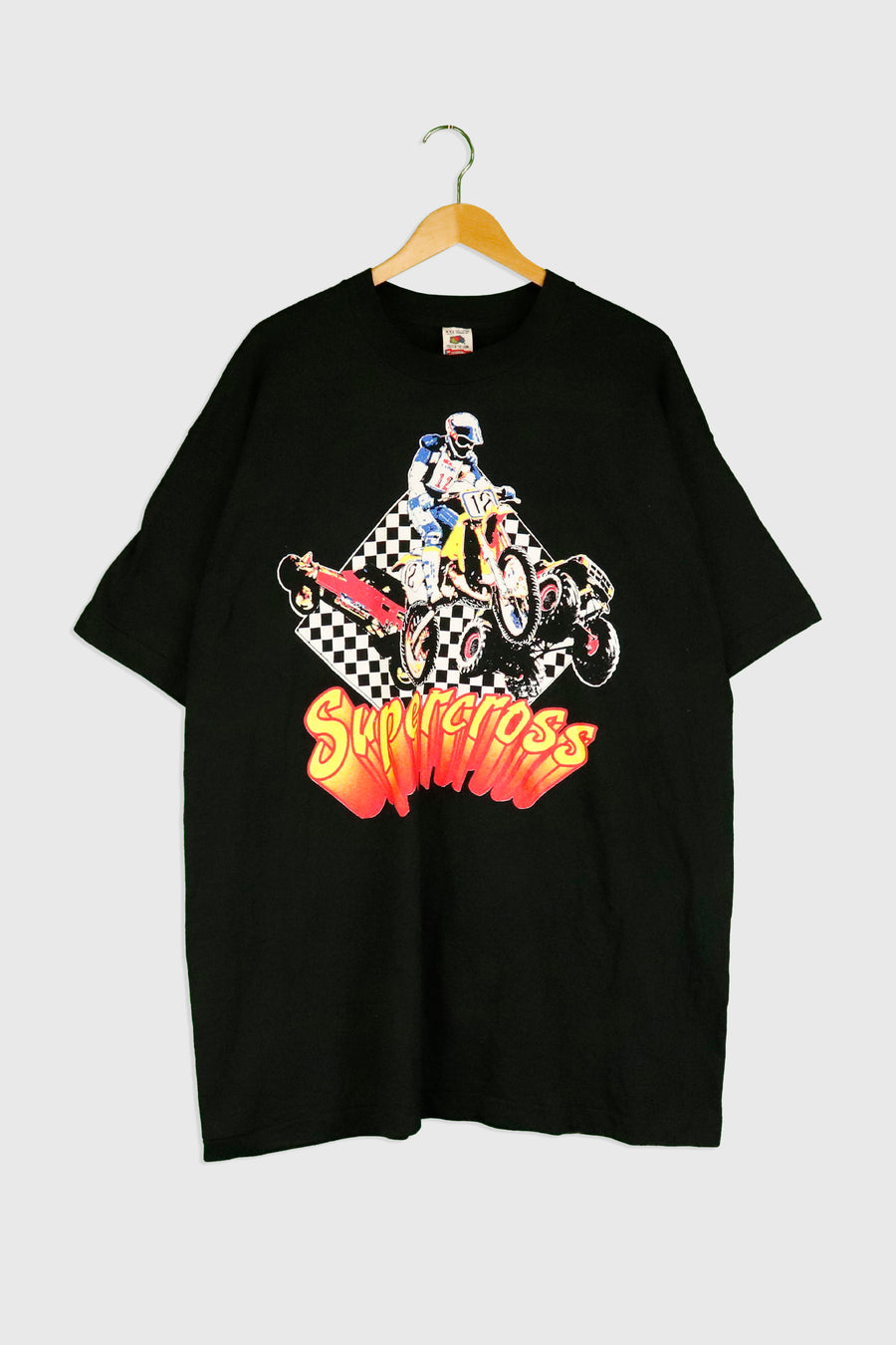Vintage Surper Cross Racing T Shirt Sz 2XL