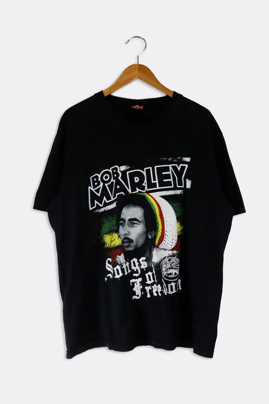 Vintage Bob Marley Songs Of Freedom T Shirt Sz 2XL