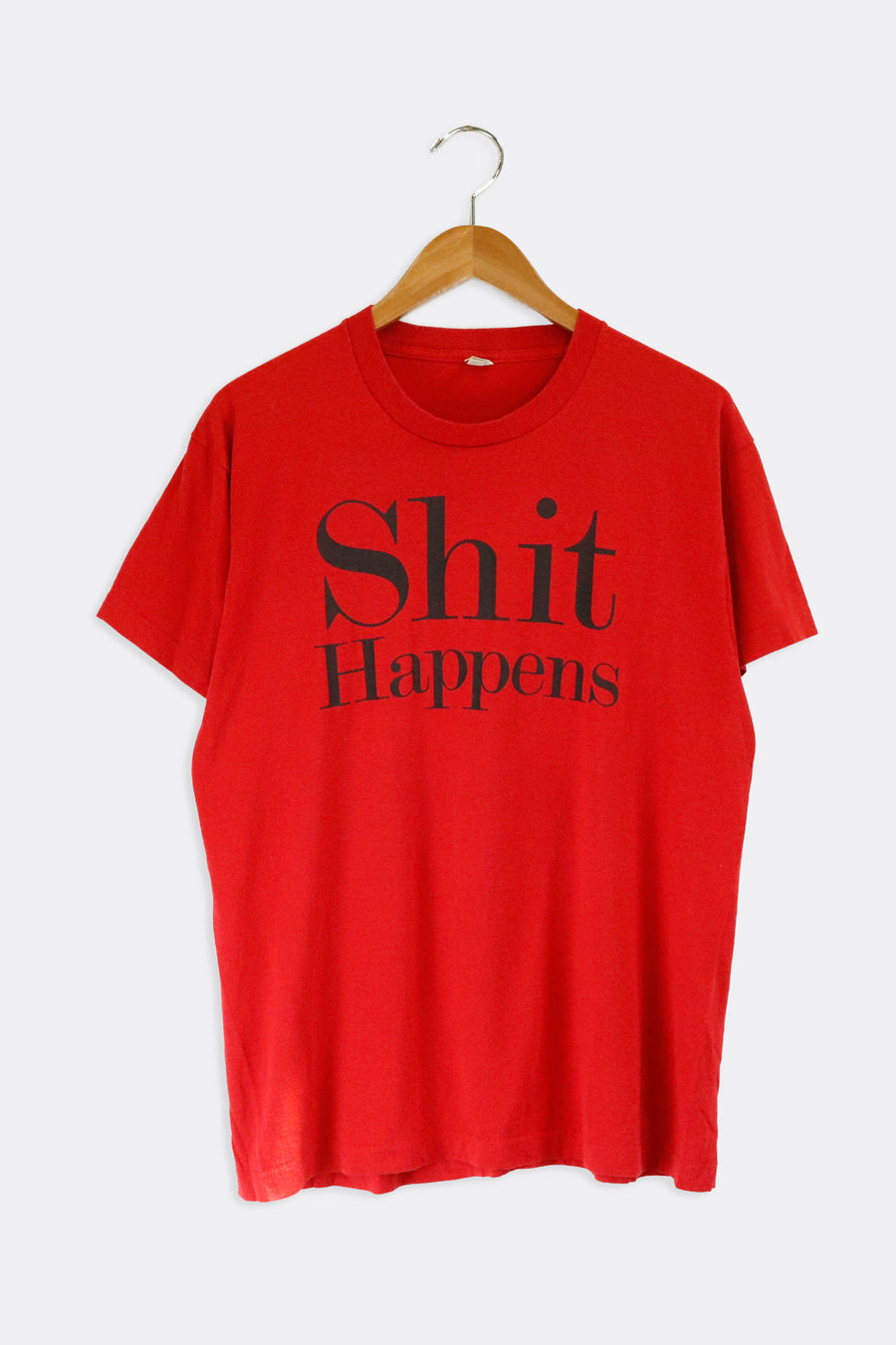 Vintage Shit Happens T Shirt Sz XL