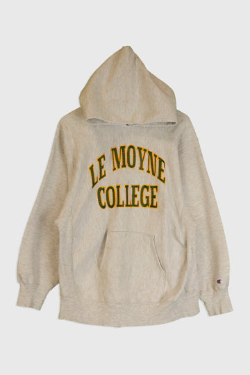 Vintage Champion Reverse Weave Le Moyne College 80s Sweatshirt Sz XL