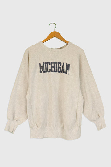 Vintage Champion Reverse Weave Michigan Sweatshirt Sz L