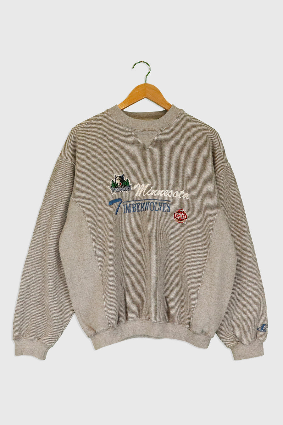 Vintage NBA Minisota Timberwolves Embroidered Sweatshirt Sz M