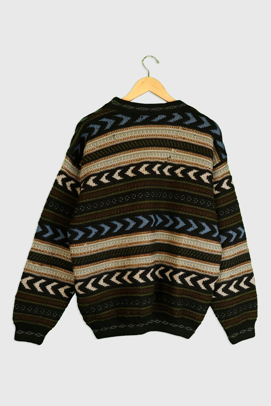 Vintage Coogi Multi Colour knit Sweater Sz M