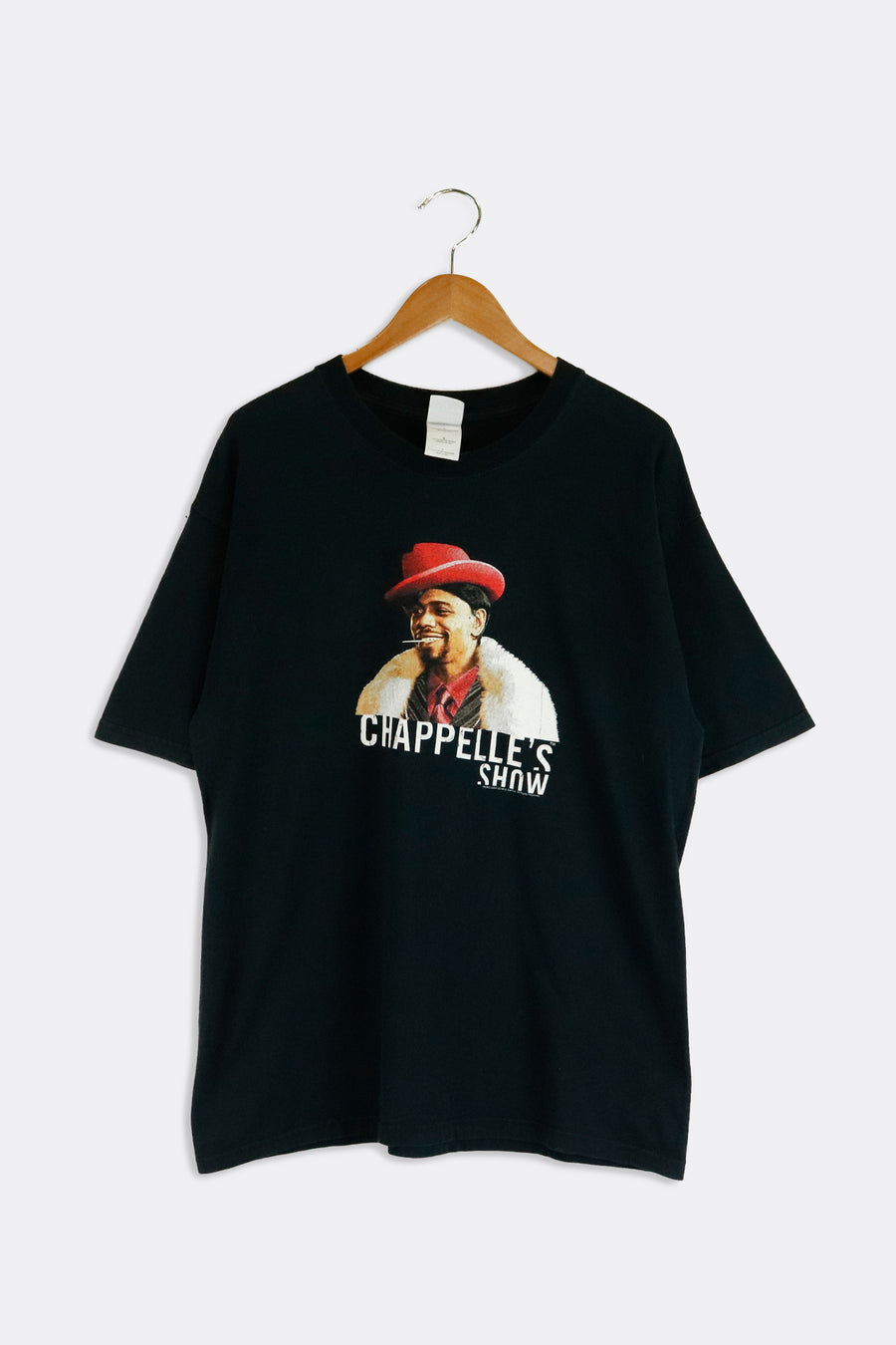 Vintage 2004 Dave Chappelle Comedy Central Graphic T Shirt Sz L