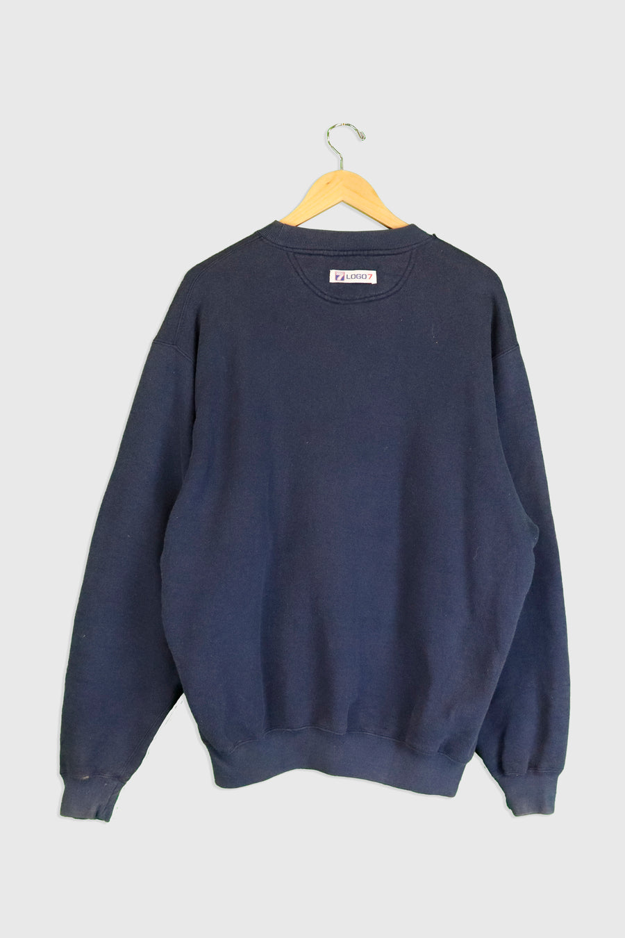 Vintage Logo 7 Syracuse Embroidered Sweatshirt Sz XL