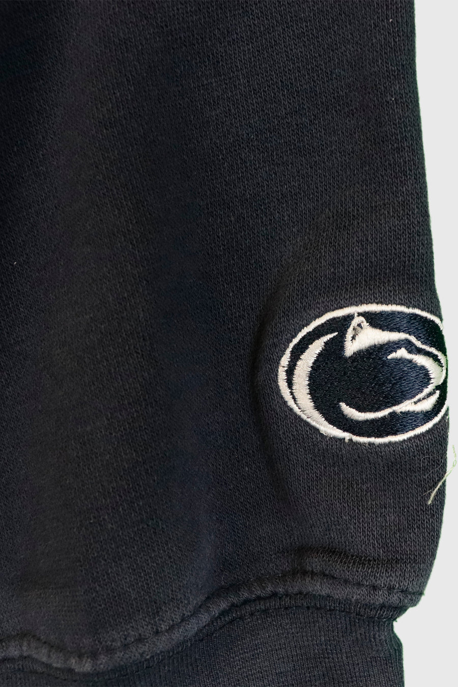 Vintage Penn State Blue And White Patched Sweatshirt Sz L