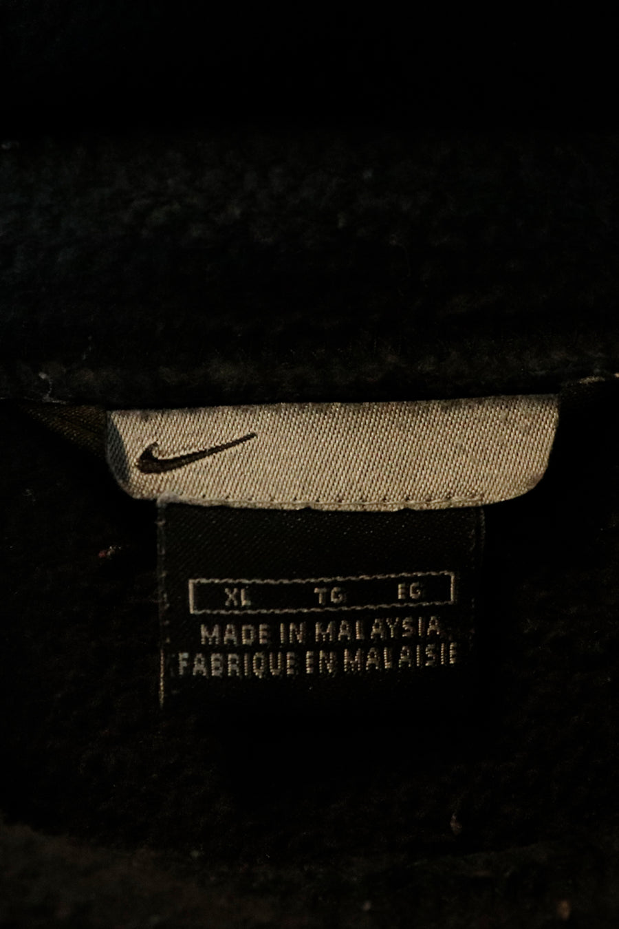 Vintage Nike Pouch Hooded Sweatshirt With Pockets Sz XL