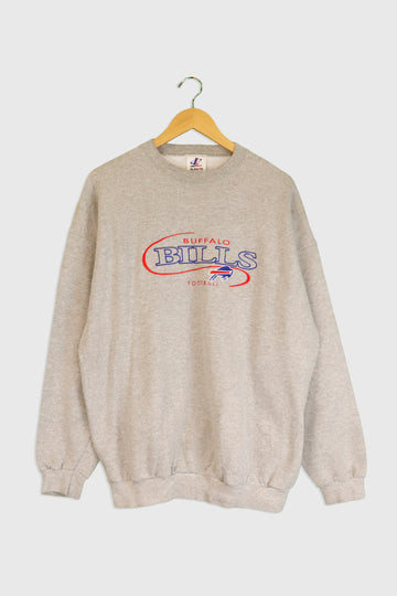 Vintage AFC Buffalo Bills Embroidered Sweatshirt Sz XL