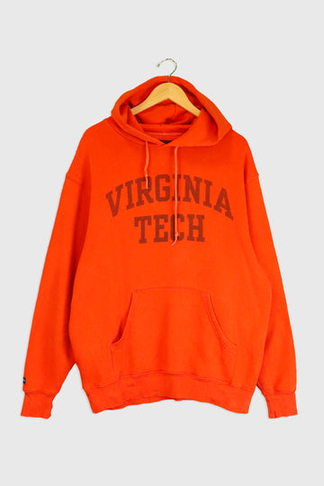 Vintage Jansport Virginia Tech Vinyl Sweatshirt Sz L