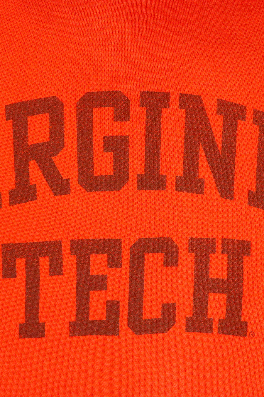 Vintage Jansport Virginia Tech Vinyl Sweatshirt Sz L