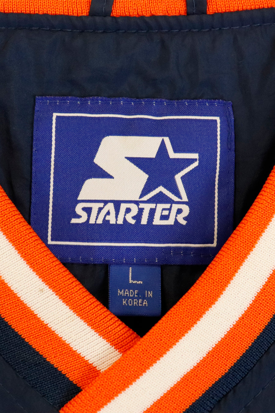 Vintage Starter Syracuse 'orange Men'  Embroidered Jacket Sz L