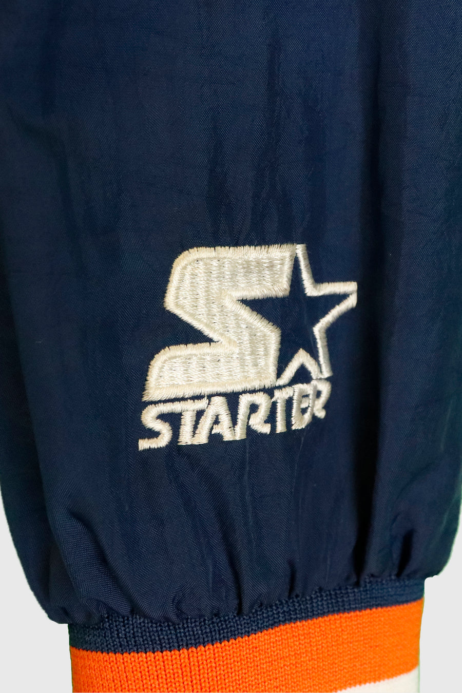 Vintage Starter Syracuse 'orange Men'  Embroidered Jacket Sz L