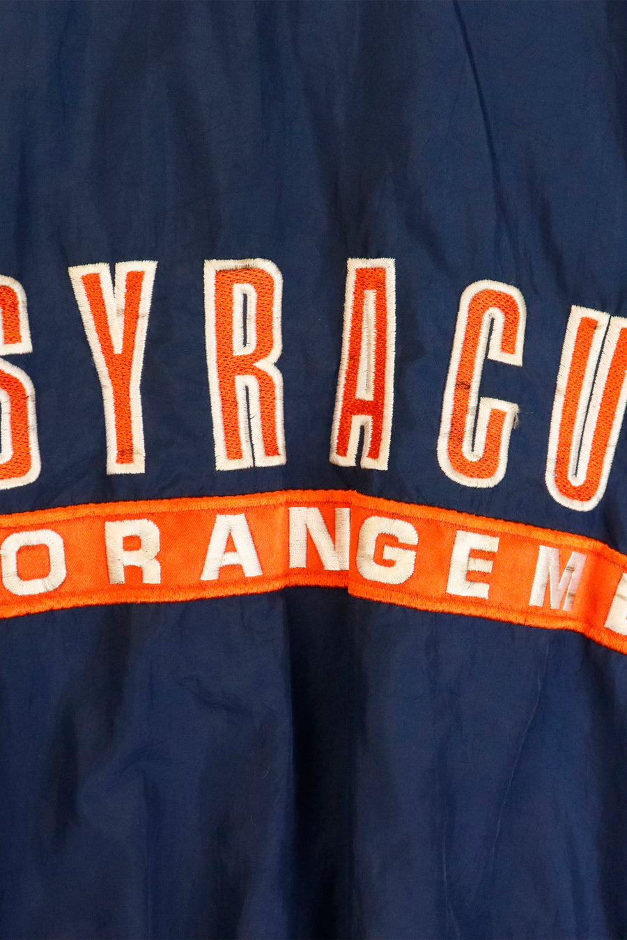 Vintage Starter Syracuse 'orange Men'  Embroidered Jacket Sz L
