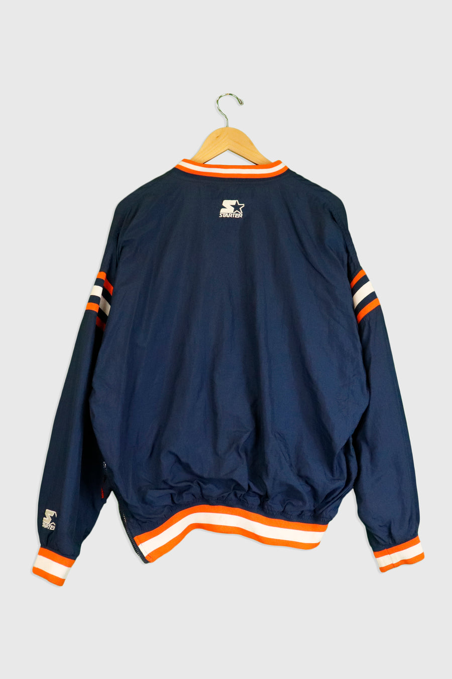 Vintage Starter Syracuse 'orange Men'  Embroidered Jacket Sz L
