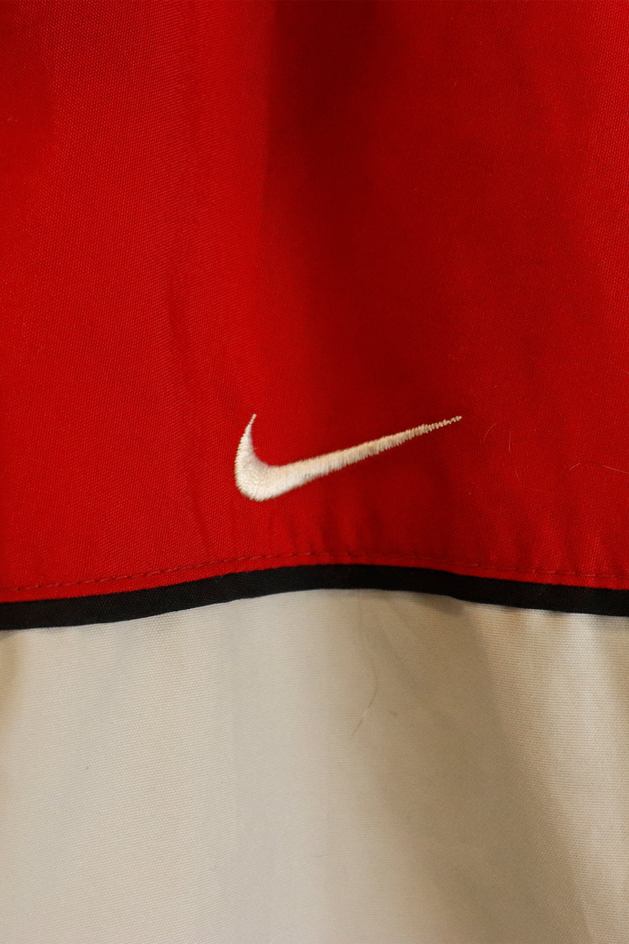 Vintage Nike Full Zip Embroidered Neck Windbreaker Sz 2XL