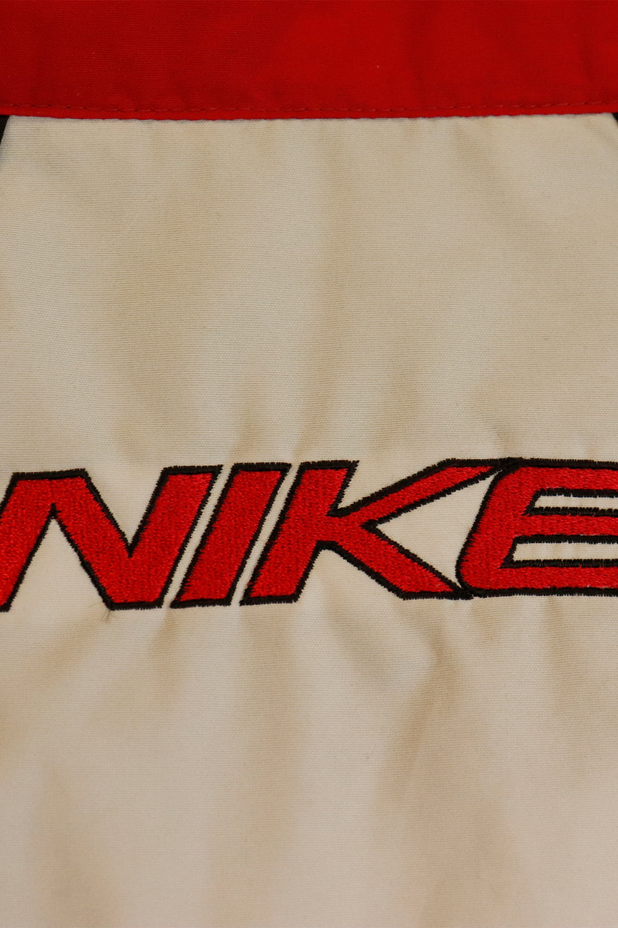 Vintage Nike Full Zip Embroidered Neck Windbreaker Sz 2XL