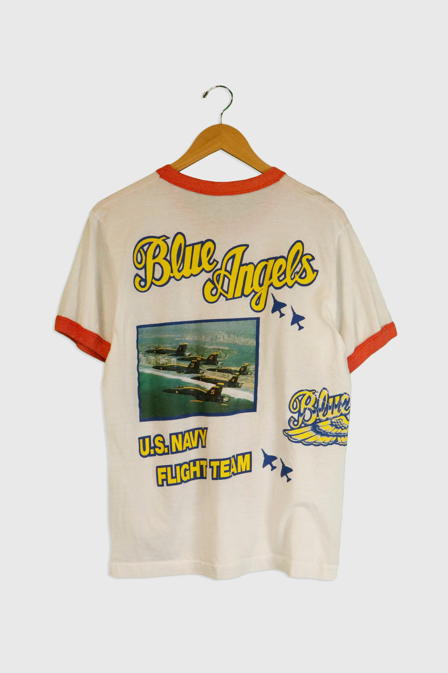 Vintage Blue Angels US Navy T Shirt Sz L