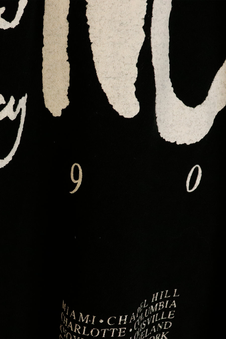 Vintage 1990 Janet Jackson Face T Shirt Sz L