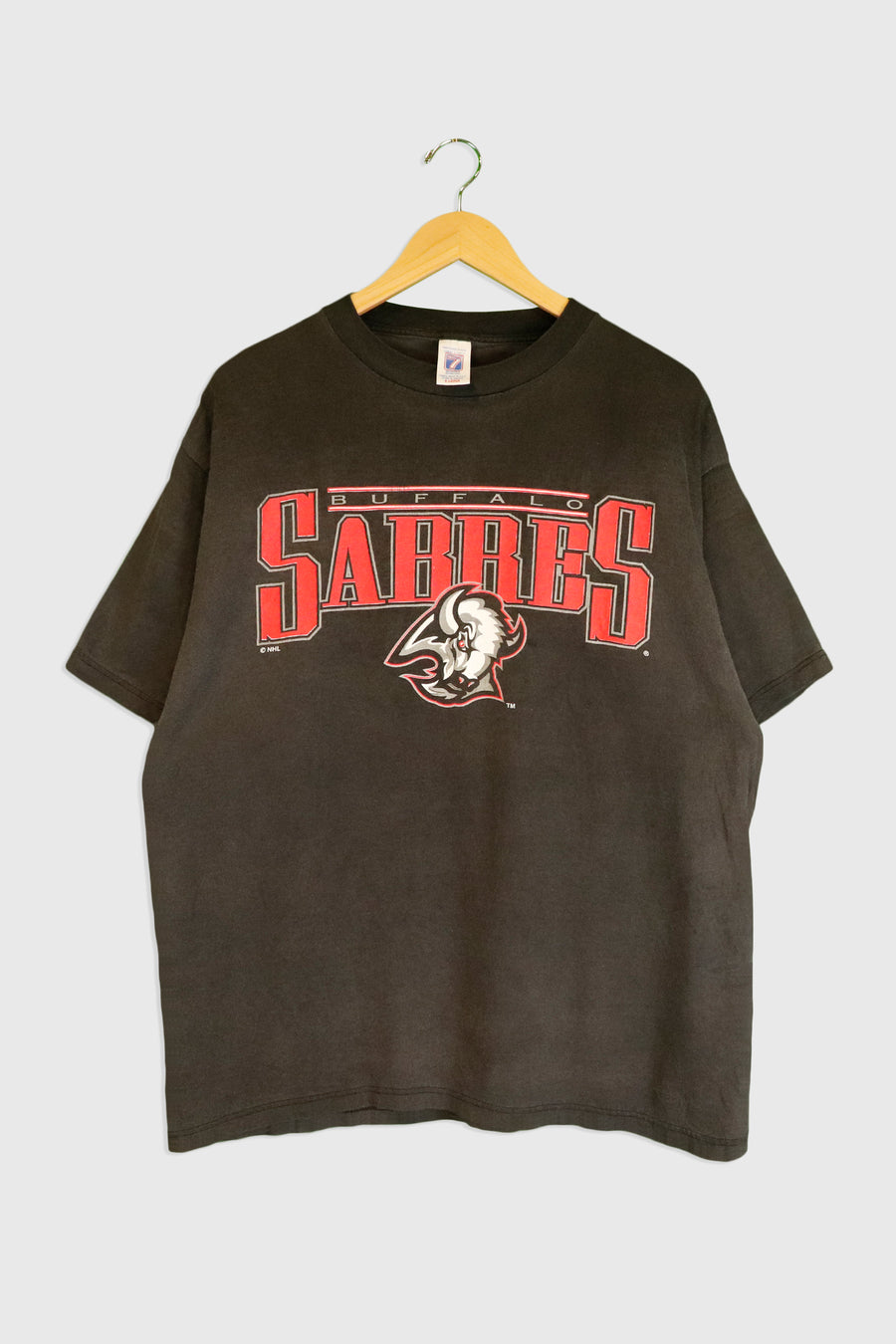 Vintage NHL Buffalo Sabres Graphic T Shirt Sz XL