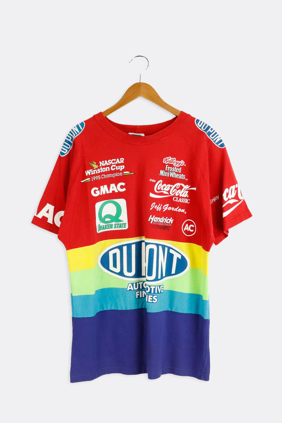 Vintage Dupont Sponsored Graphic T Shirt Sz L