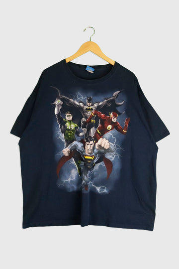 Vintage Justice League Squad T Shirt