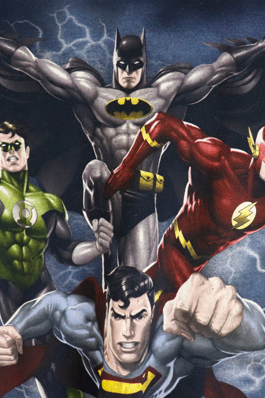 Vintage Justice League Squad T Shirt