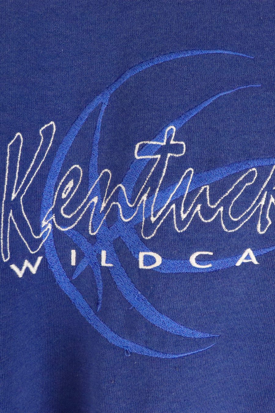 Vintage NBA Kentuckey State Wild Cats Embroidered Sweatshirt Sz XL