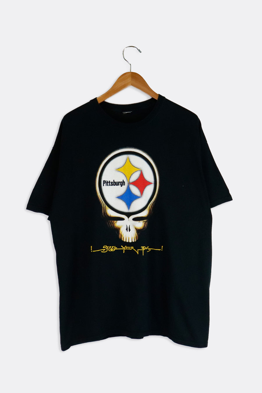 Vintage NFL Pittsburgh Steelers Grateful Dead T Shirt
