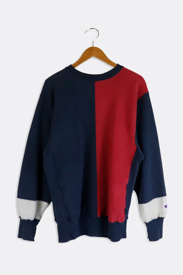 Vintage Champion Reverse Weave Multi Colored Sweatshirt Sz XL