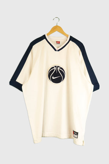 Vintage Nike Team Sports Embroidered Patch Jersy Sz 2XL