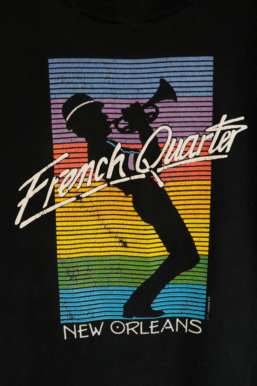Vintage French Quarter New Orleans T Shirt Sz L