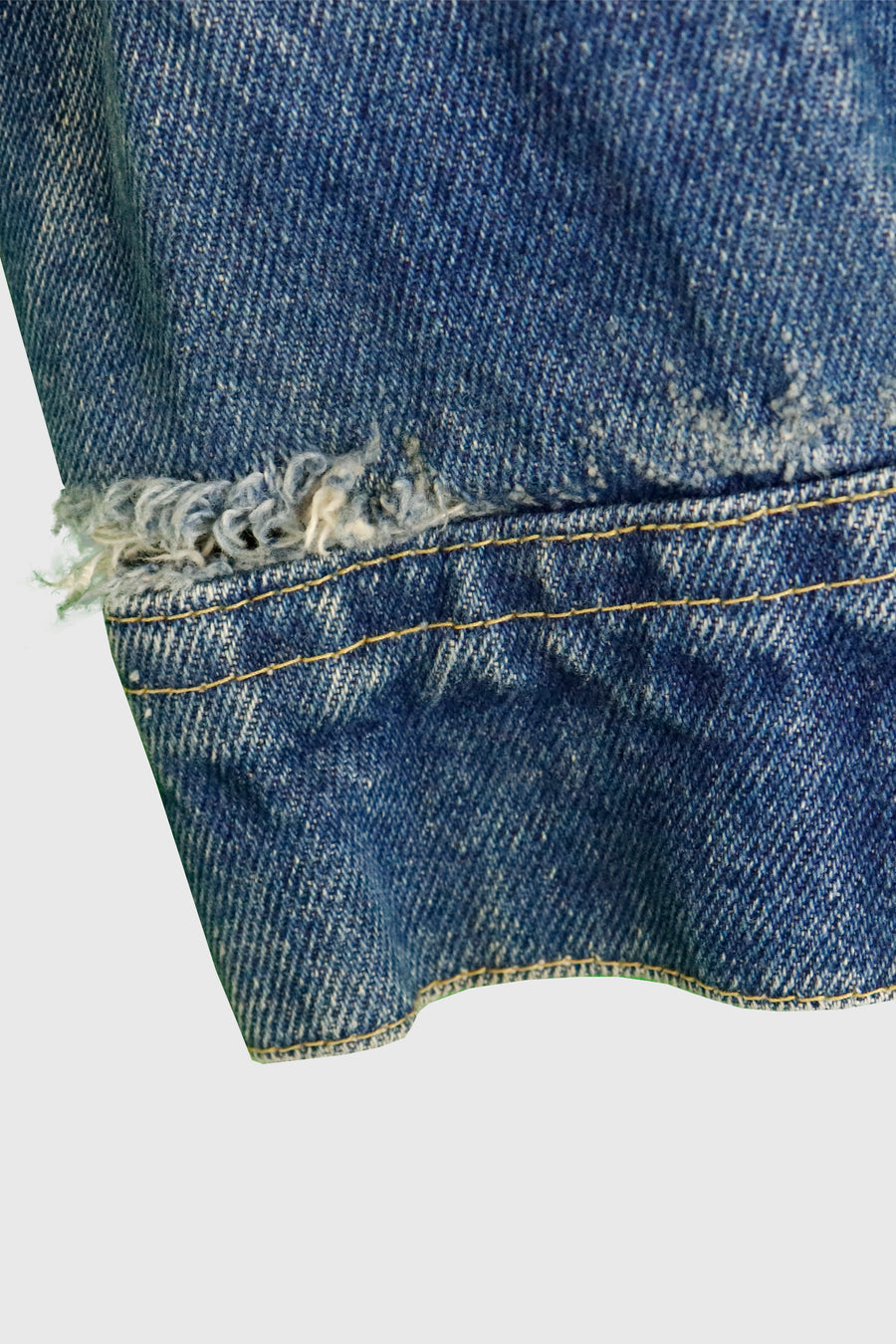 Vintage Lee Brand Full Button Jean Jacket Sz L