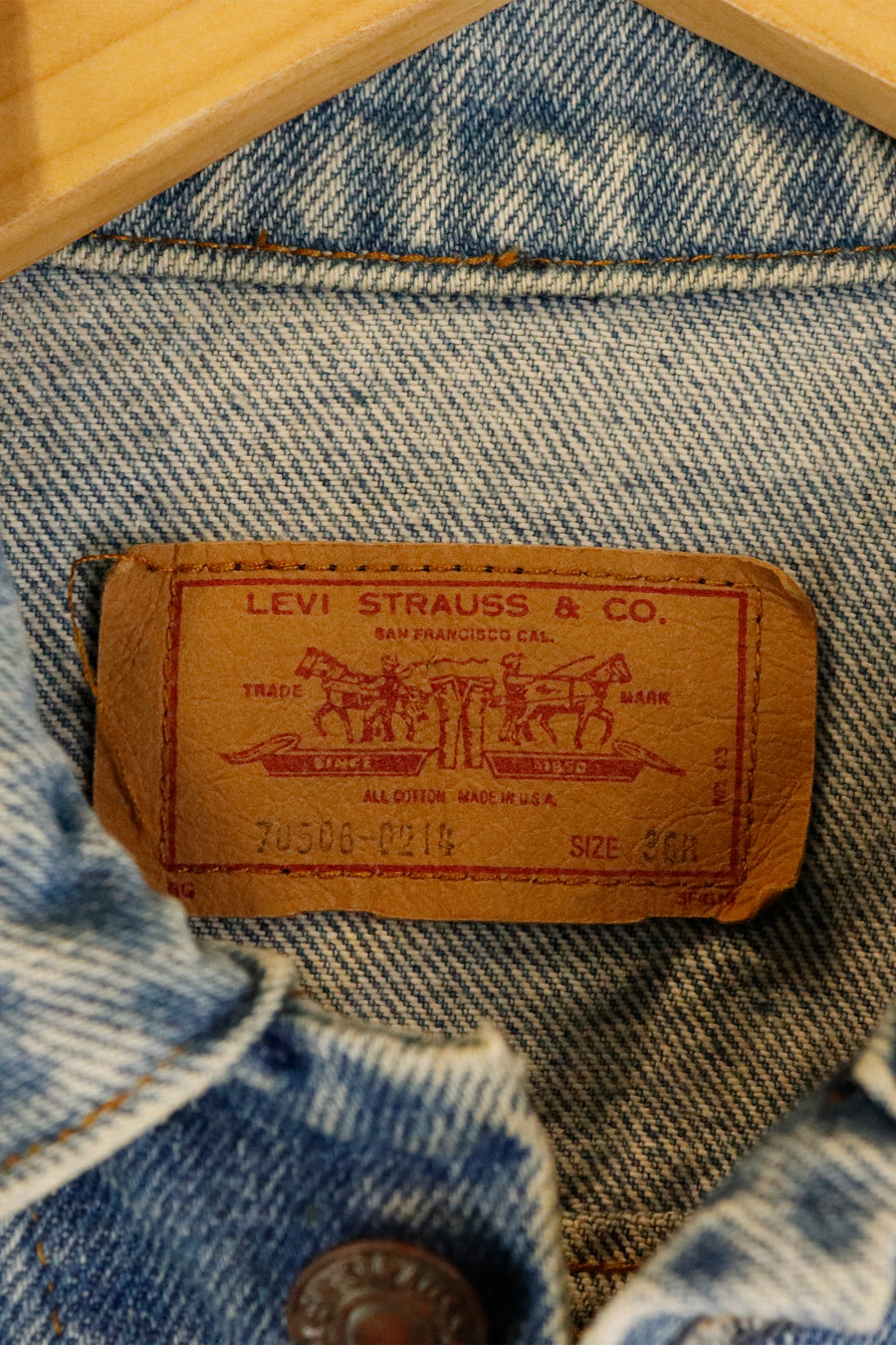Vintage Denim Levi Strauss & Co. Jacket