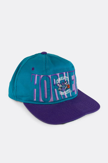 Vintage Starter NBA Charlotte Hornets Embroidered Snapback Hat