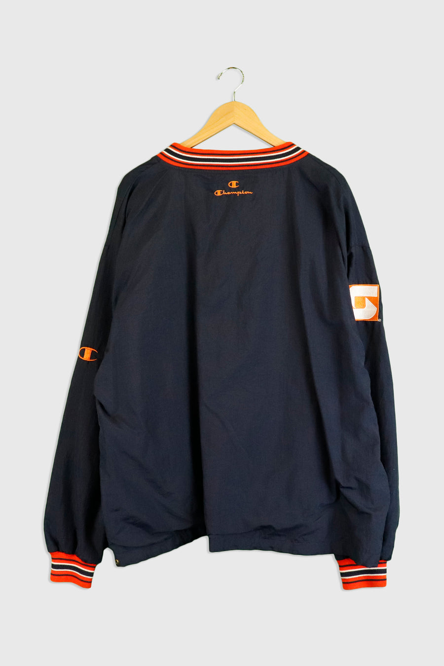 Vintage Champion Syracuse Deul Colour Embroidered Jacket Sz XL