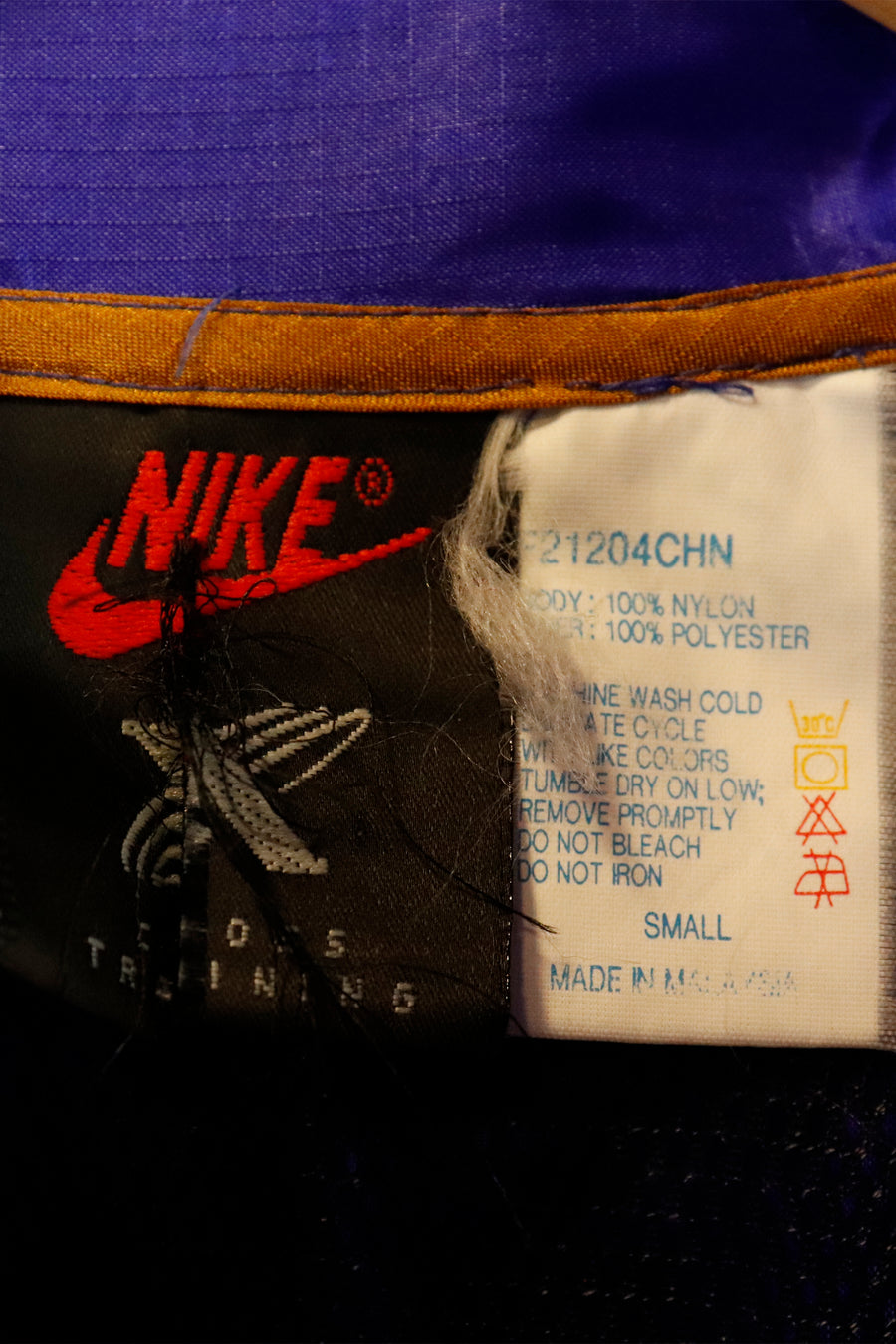 Vintage Nike Cross Training Full Zip Jacket Sz S