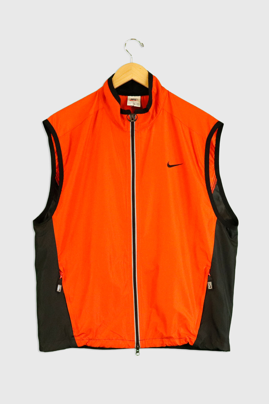 Vintage Nike Mesh Full Zip Vest Sz L