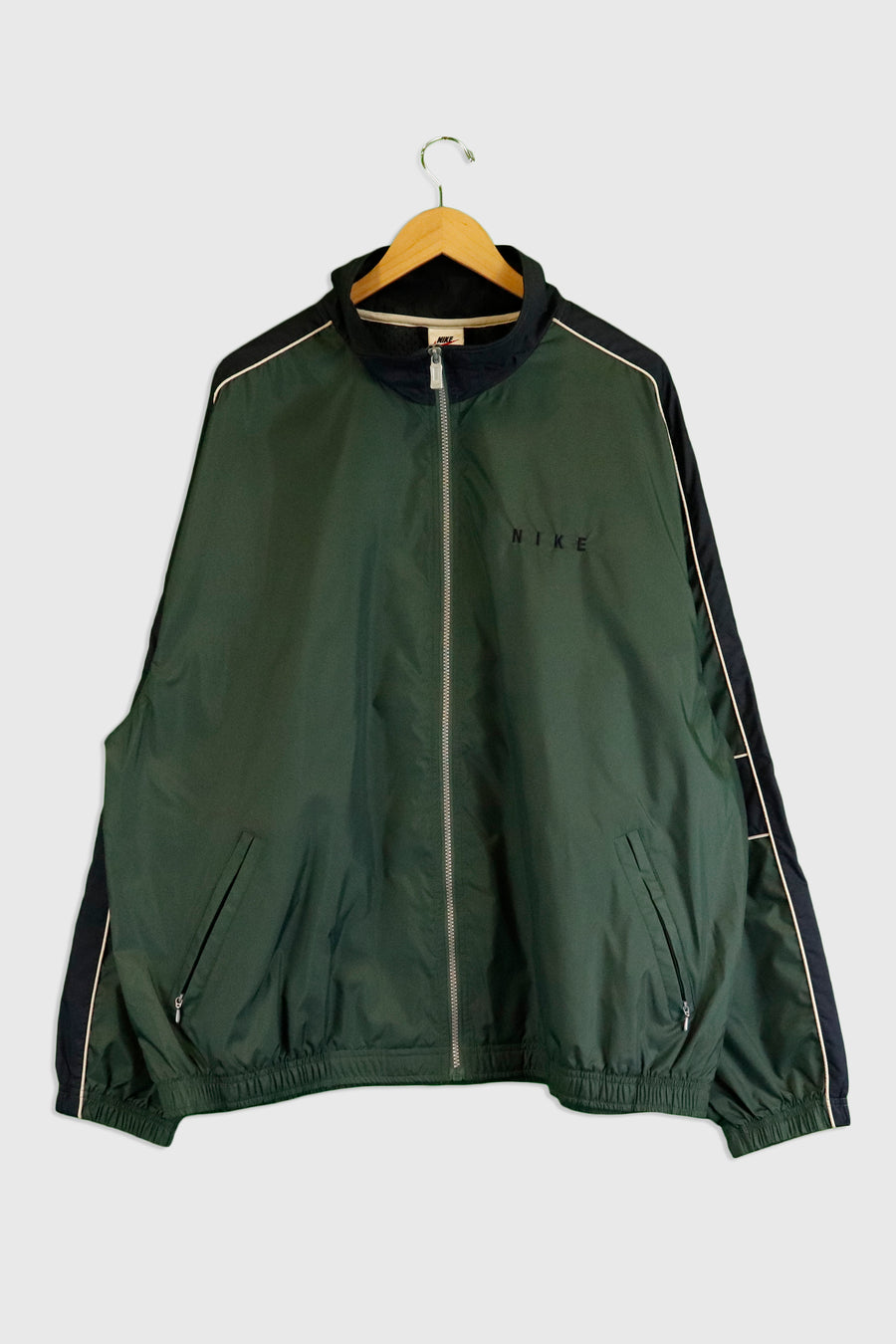 Vintage Nike Full Zip With Zip Pokets Jacket Sz 2XL