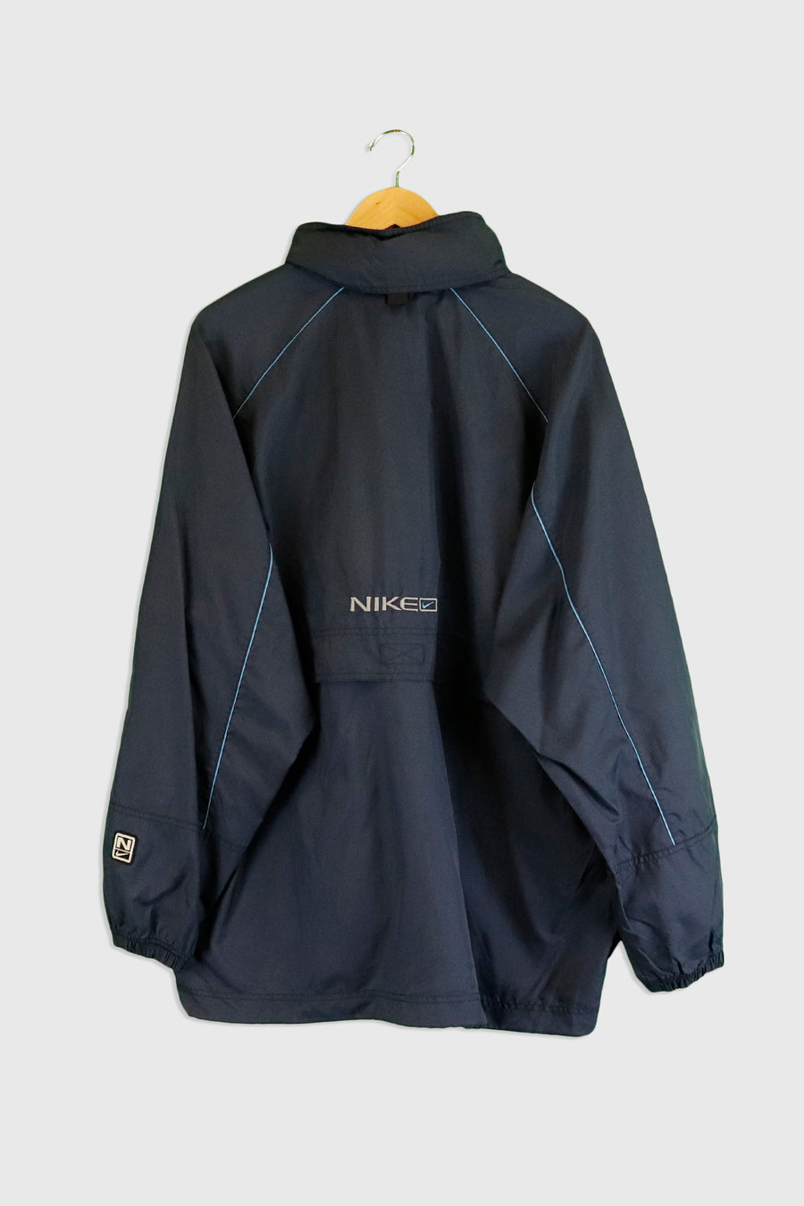 Vintage Nike Quarter Zipper Embroidered Windbreaker Sz XL