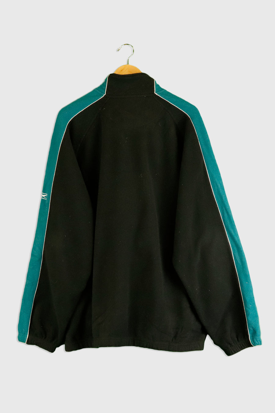 Vintage NHL San Jose Sharks Quarter Zip Fleece Sz XL